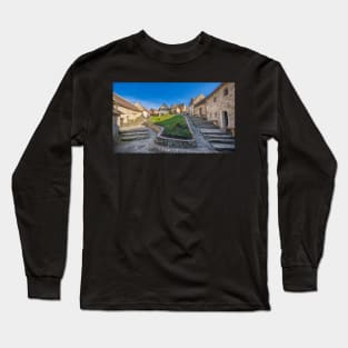 The Rasnov Citadel in Romania Long Sleeve T-Shirt